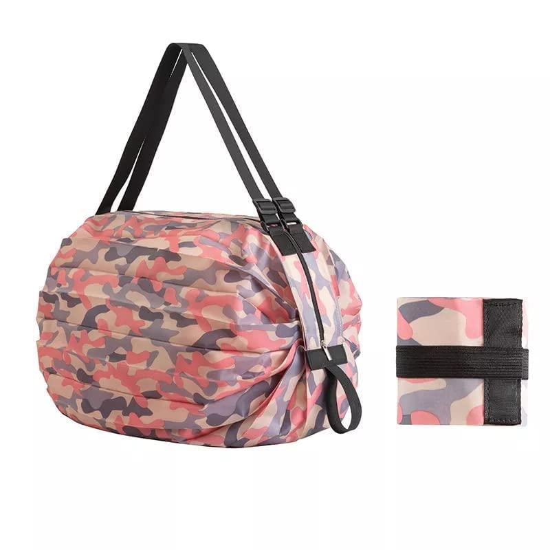 Foldable Shopping Handbag – Lightweight, Waterproof, and Always Ready!