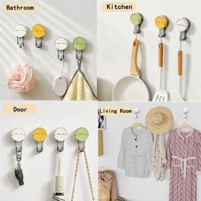 Suction Wall Hooks (Pack of 2)