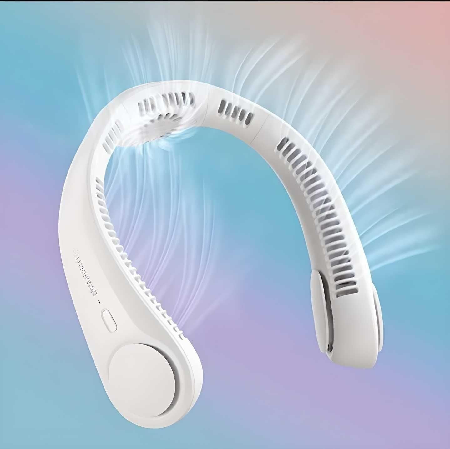Cool Breeze Anytime, Anywhere: Portable Bladeless Neck Fan for Ultimate Comfort! 🌬️🧣